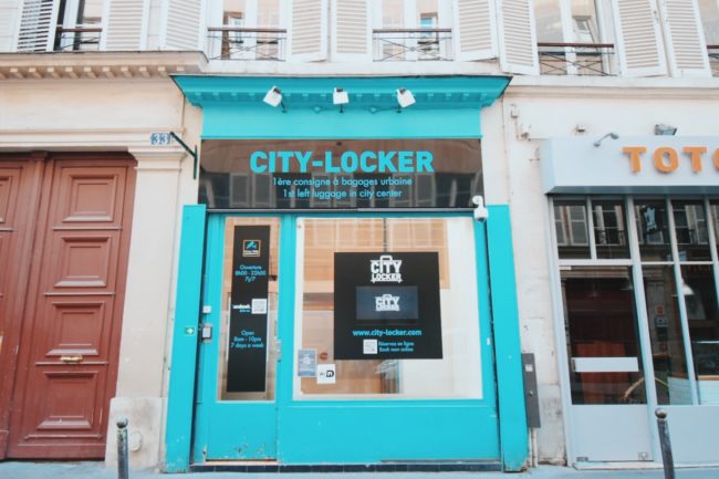 パリの荷物預けサービス「At The Corner」と「City Locker」