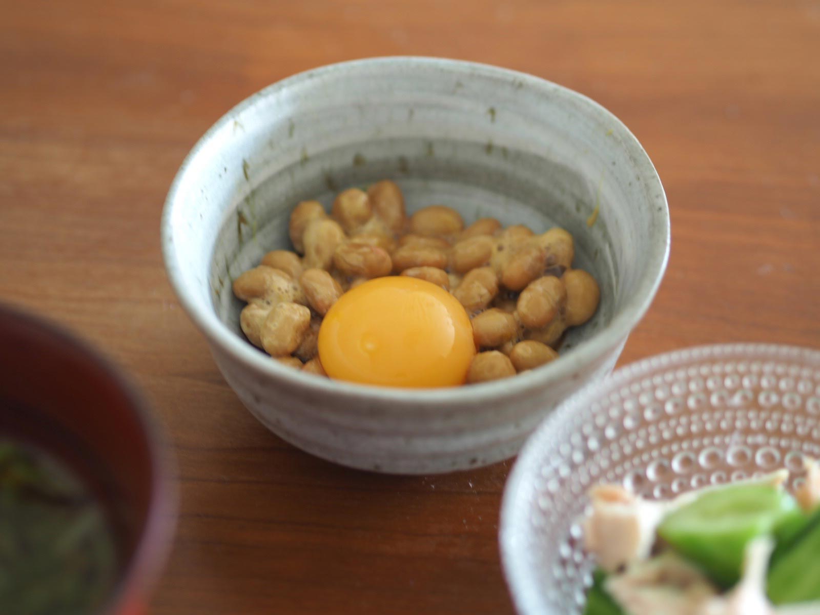納豆と卵
