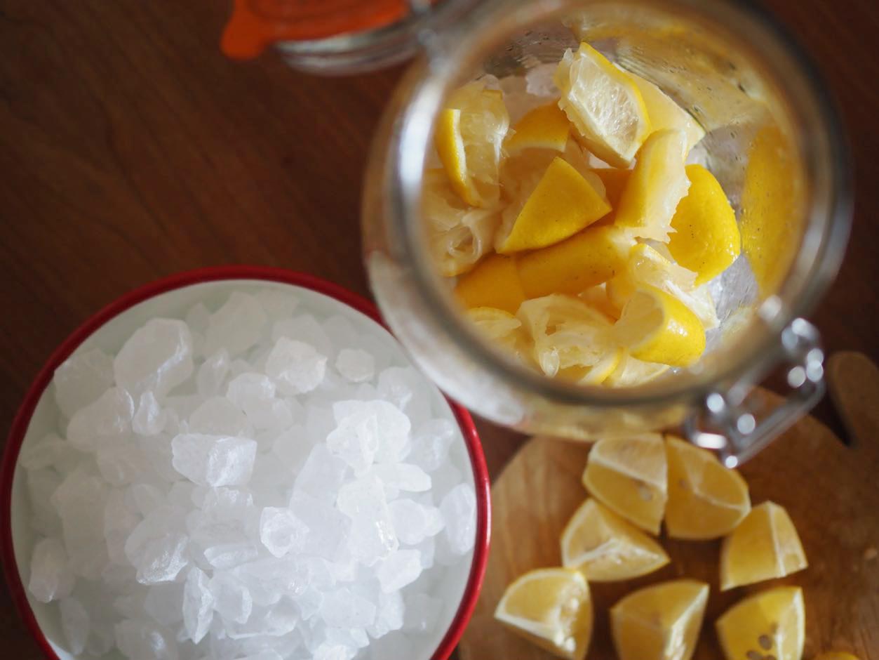 レモンシロップの作り方