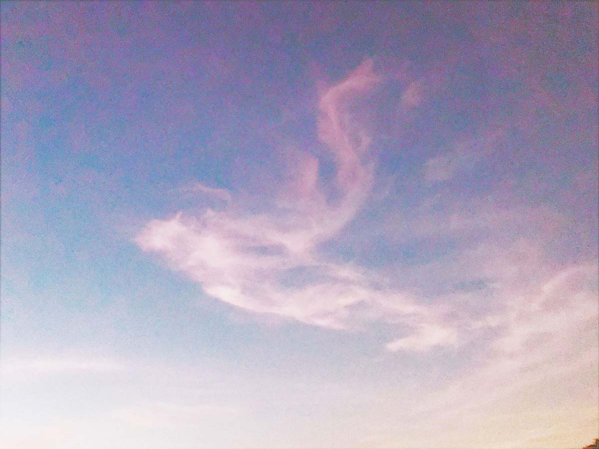 天使のような雲