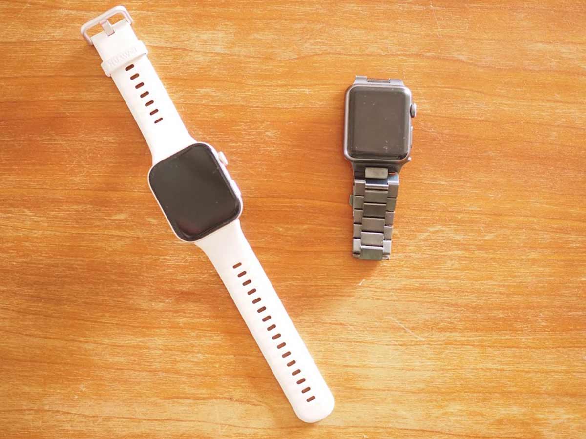 Apple WatchとWATCH FIT 3