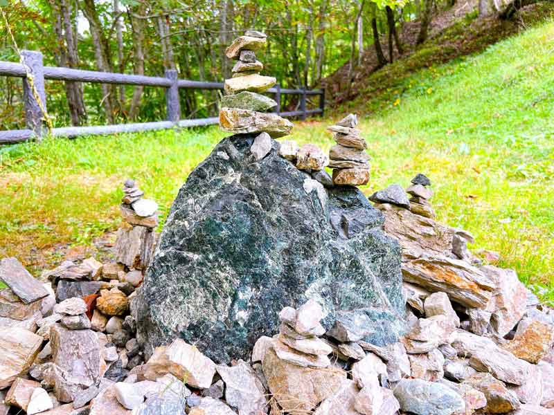 八ヶ岳の景色　ゼロ磁場